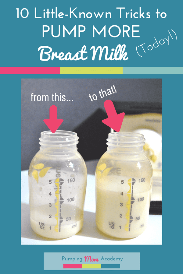10 LittleKnown Tricks to Pump More Breast Milk Find Your Mom Tribe